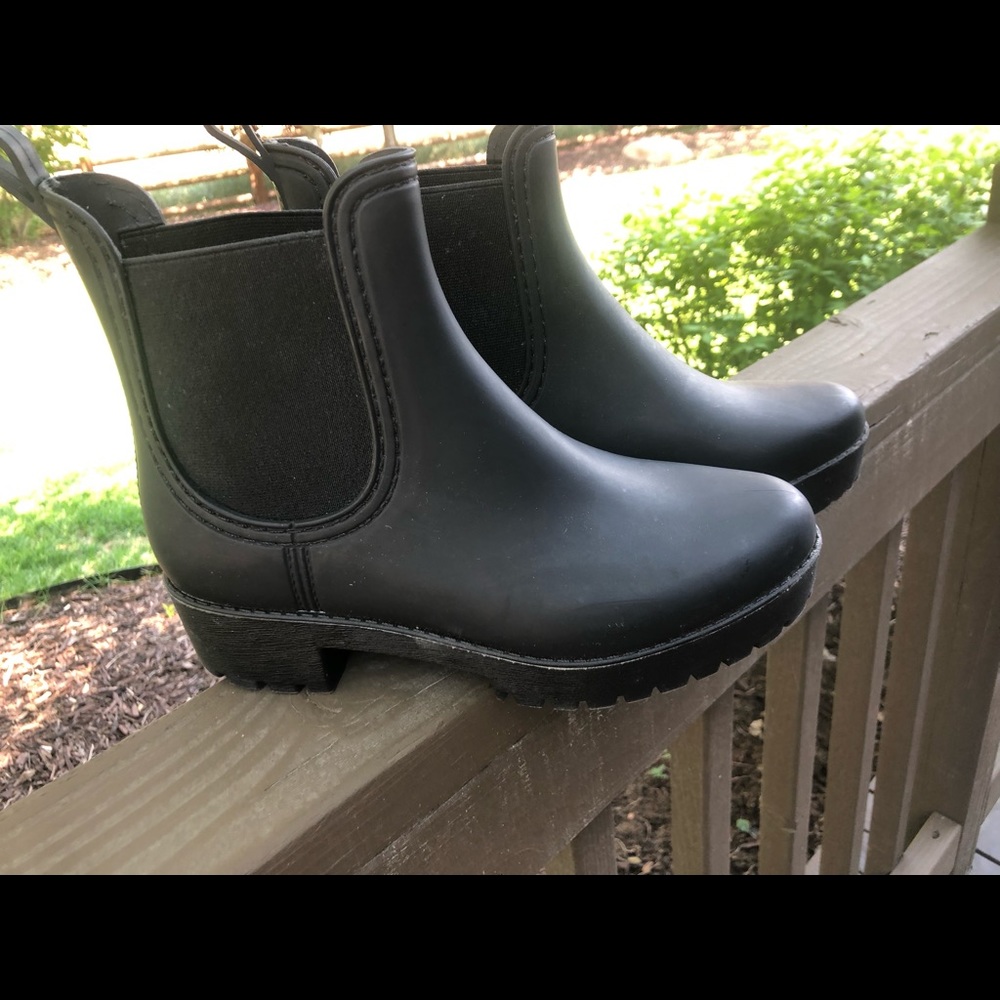 Jeffrey Campbell Matte Black Winter Boots